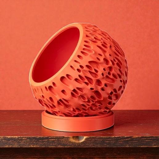 Cache-Pot Sculptural 3D