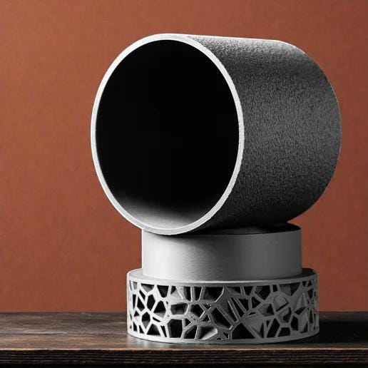 Cylindre Minimaliste Mosaïque