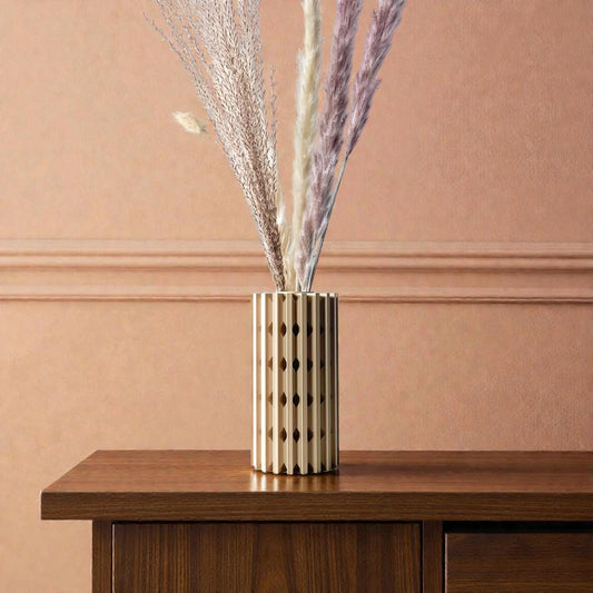 Vase LYCAS - Terracotta clair - idéal fleurs séchées