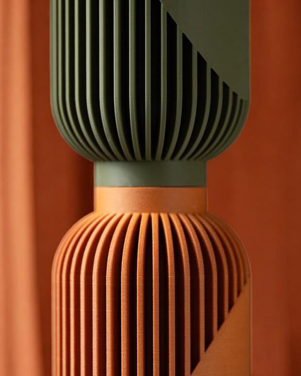 Vase YAO - Terracota - idéal fleurs séchées