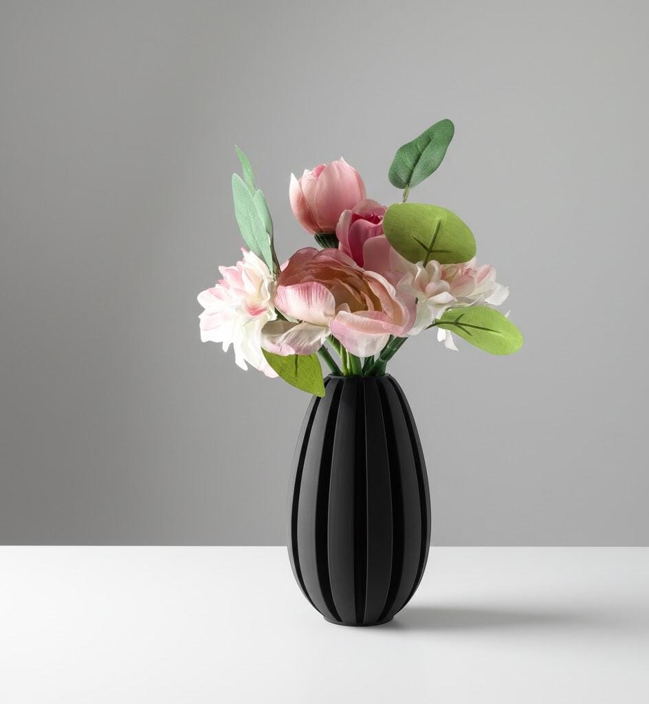 Vase LIAM pour fleurs séchées - cadeau original pour amoureux décoration !